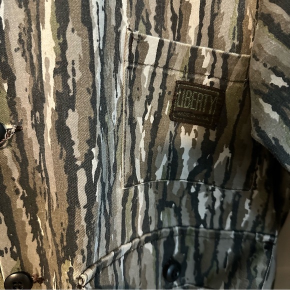 Vintage Liberty Realtree Camo Hunting-Field Jacket USA Made Tree Bark SZ M - Picture 3 of 8